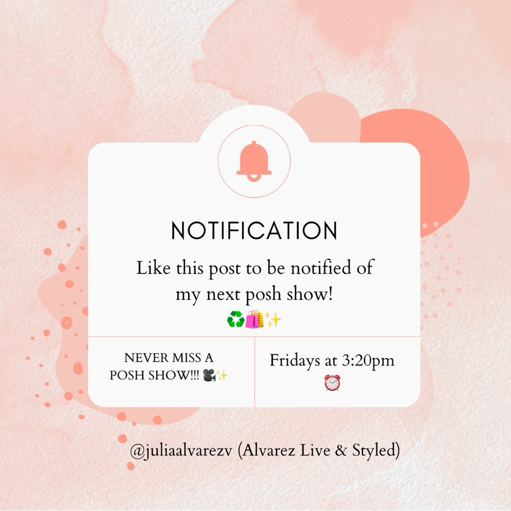 LIVE SHOW NOTIFICATIONS